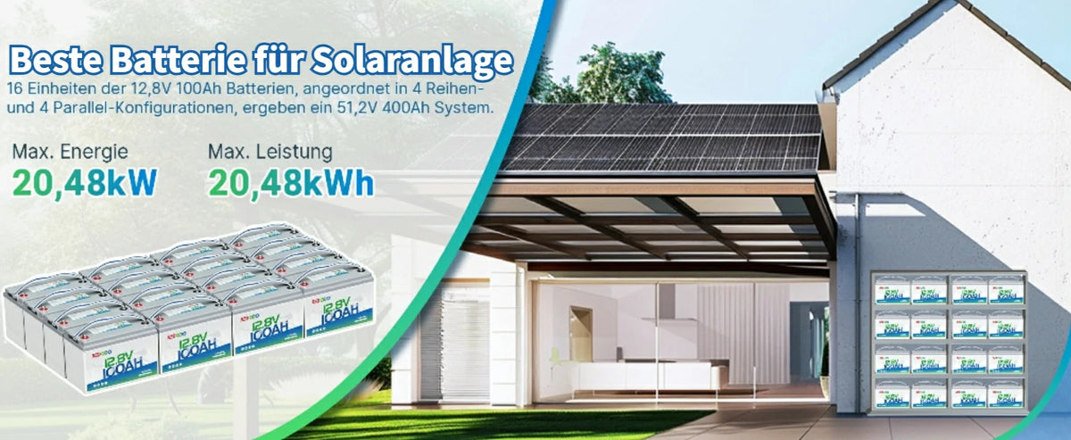 Beste Batterie für Solaranlage zu Hause