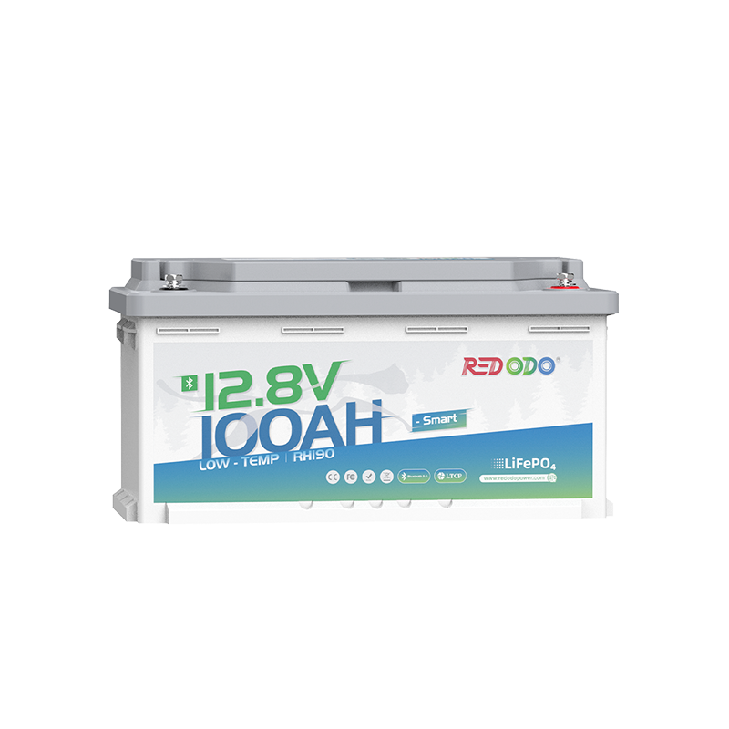 Redodo 12V 100Ah H190 Bluetooth LiFePO4 Batterie