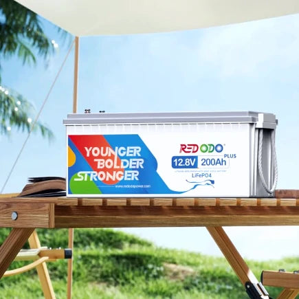 Redodo 12V 200Ah Plus LiFePO4 Batterie
