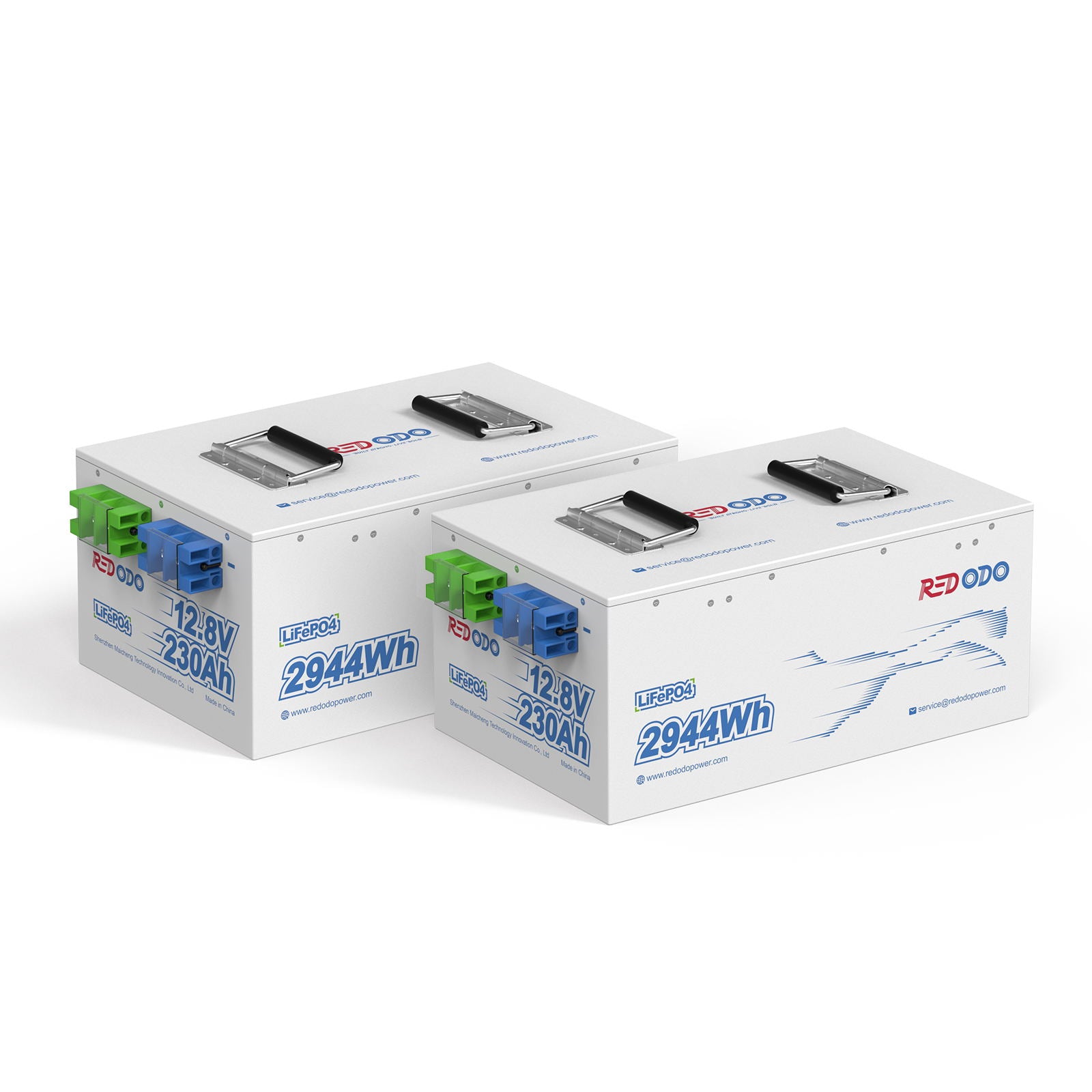 Redodo 12V 230Ah LiFePO4 Batterie | 2944Wh & 1920W redodopower-de