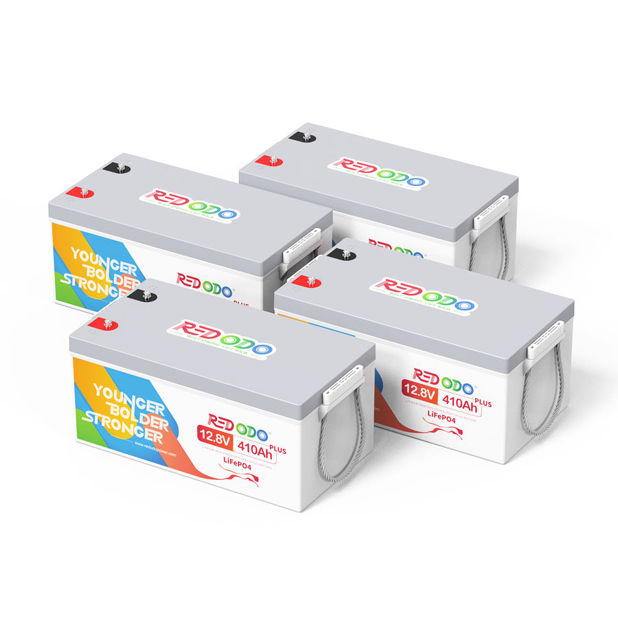 Redodo 12V 410Ah Lithium LiFePO4 | 5,12kWh & 3,2kW