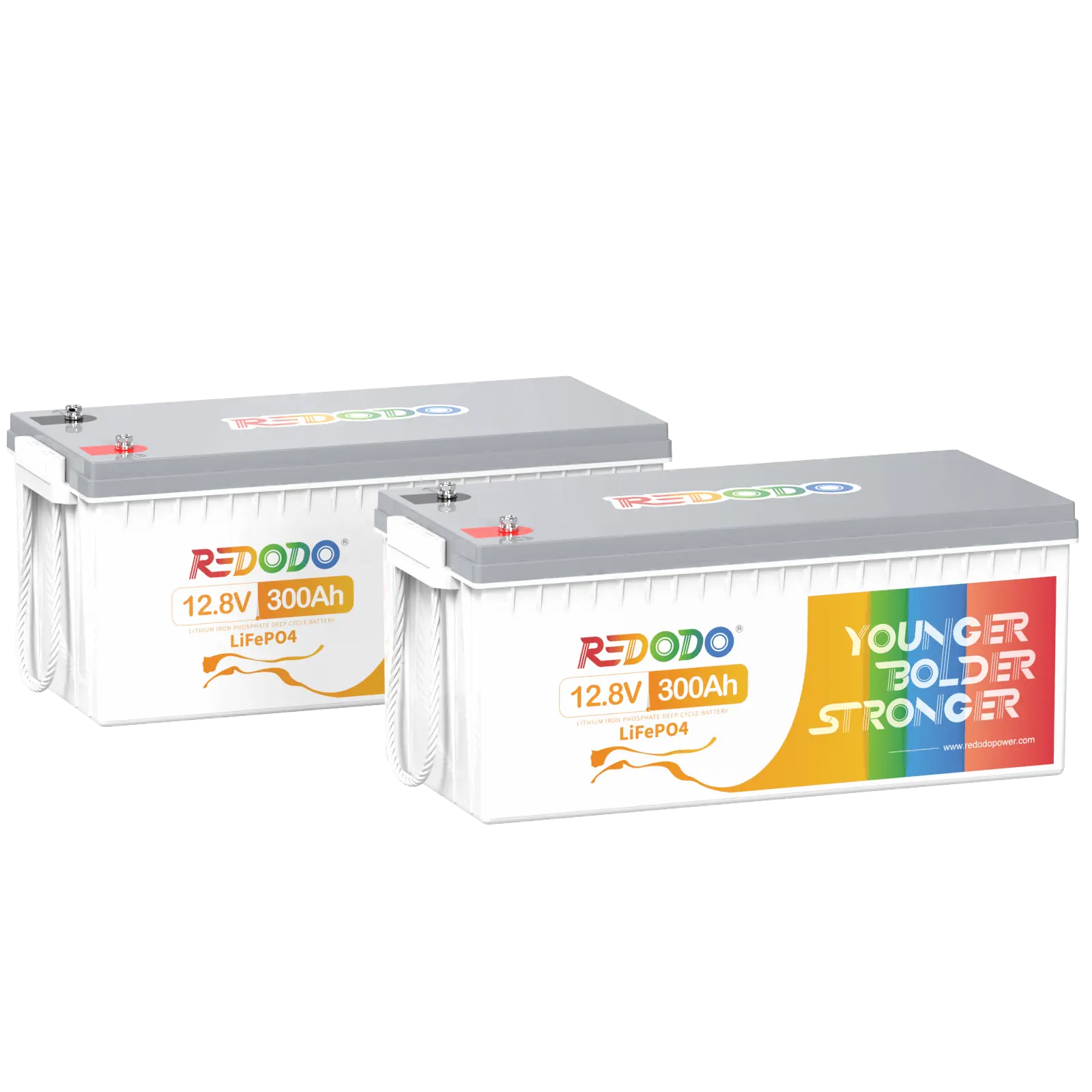Redodo LiFePO4 12V 300Ah Tiefzyklus Lithium ionen akku | 3,84kWh & 2,56kW