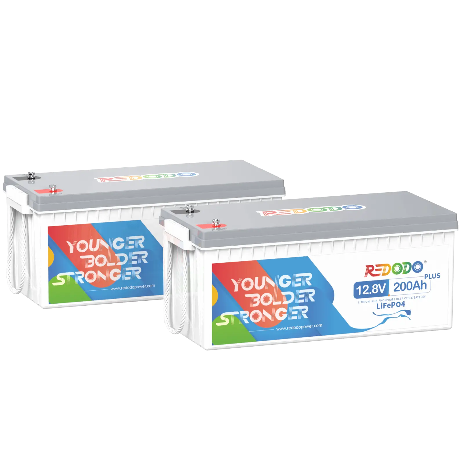 Redodo LiFePO4 200Ah Plus Akku 12V | 2,56kWh & 2,56kW