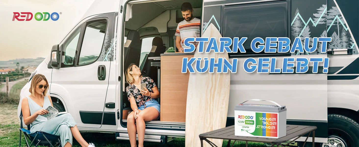 Lithium-Batterie für Wohnmobil