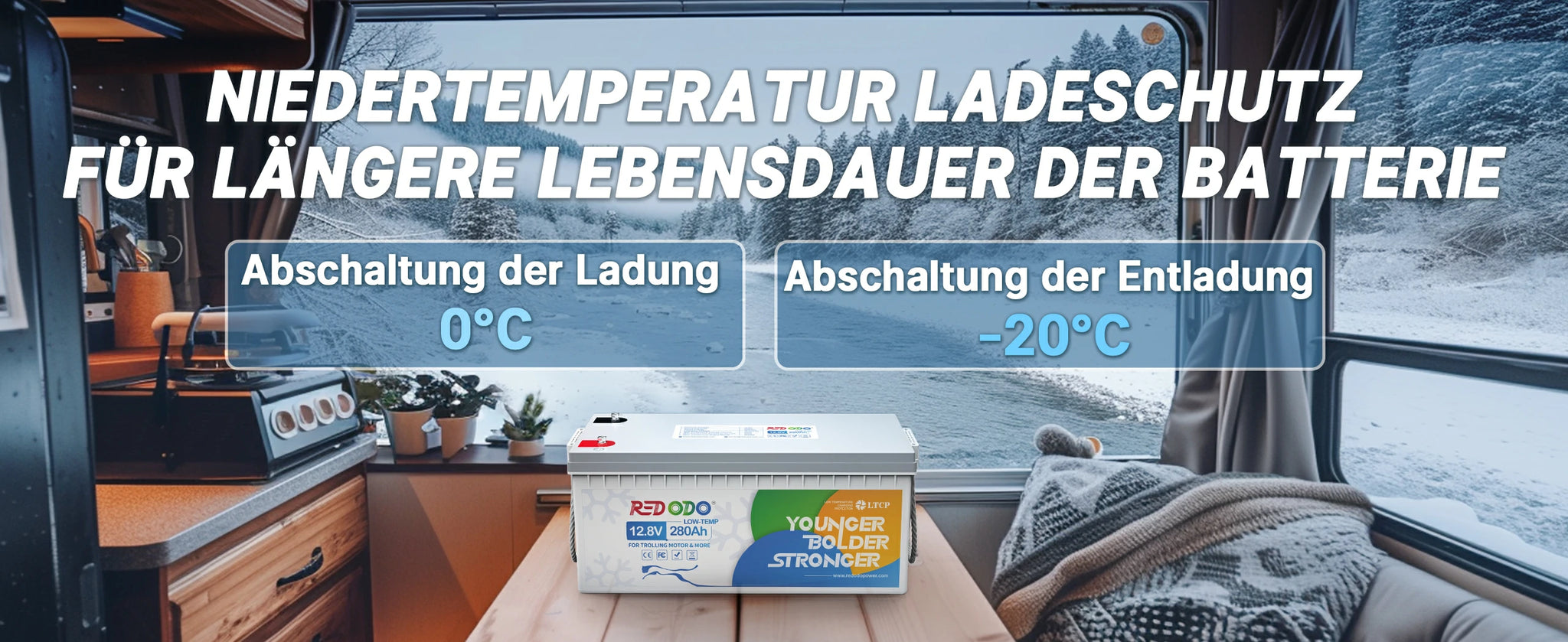 Lagerung von Batterien