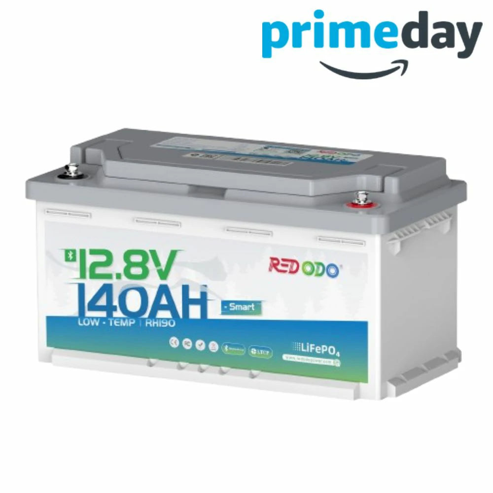 Redodo LiFePO4 12V 140Ah H190 Untersitz Lithium Batterie mit Bluetooth für Wohnmobil | Lithium Batterie Wohnmobil, Solarbatterie, DIN H8 redodopower-de