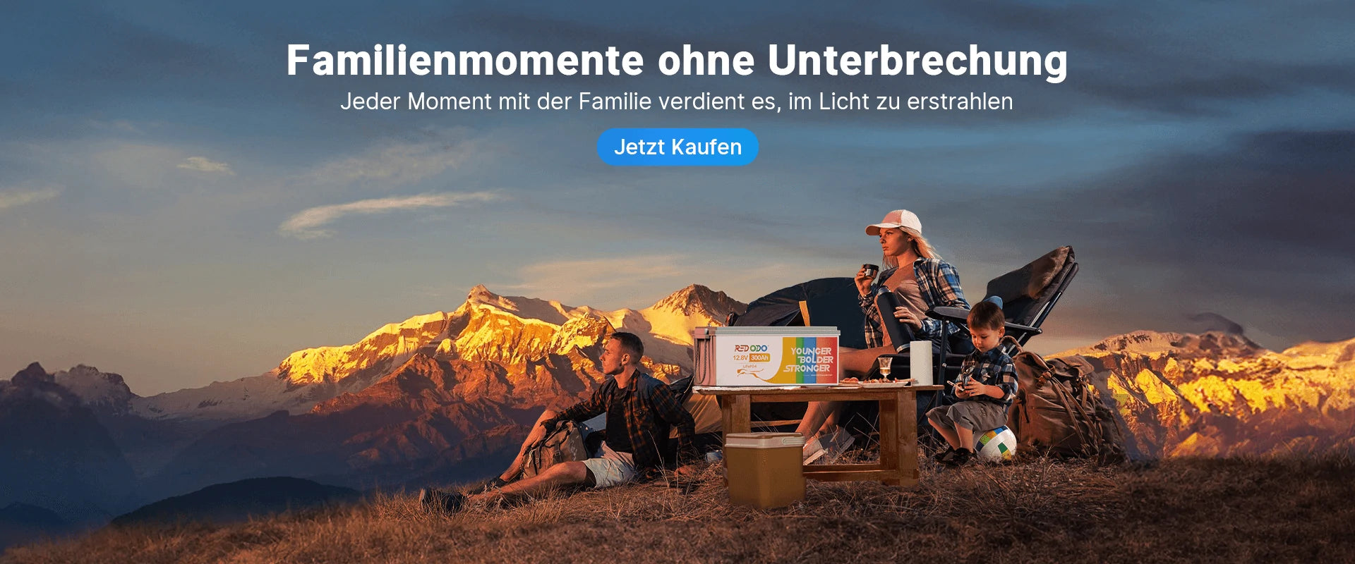Redodo Batterien für den Außenbereich