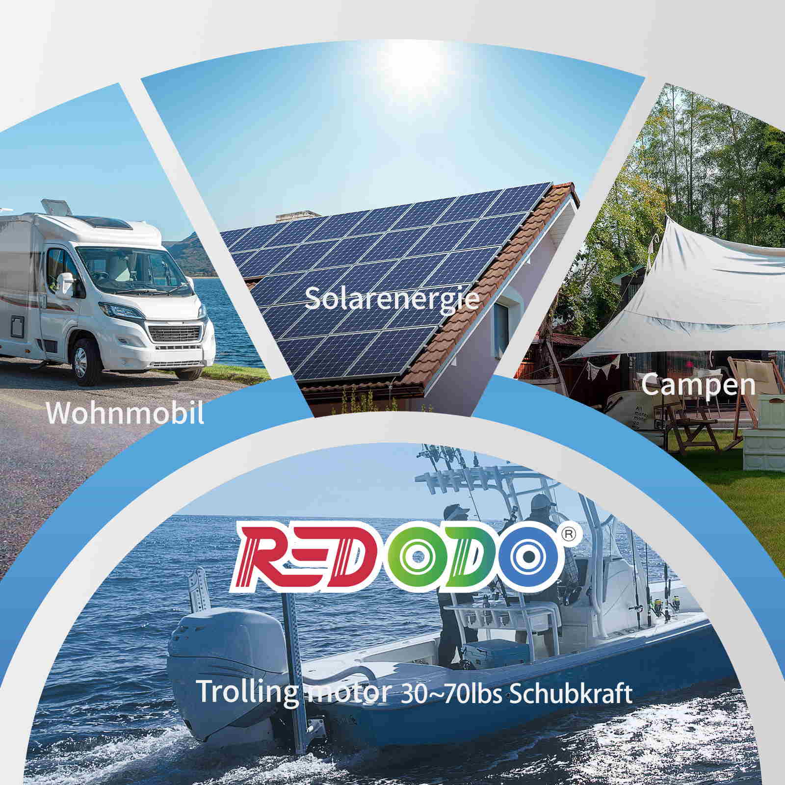 Redodo 12V 100AH Low Temp LiFePO4 Batterie Szenen