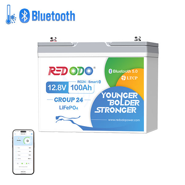 Bateria Redodo 12V 100Ah LiFePO4