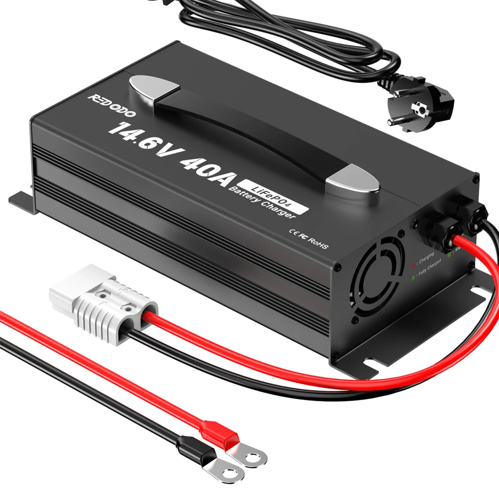 Redodo 14,6V 40A LiFePO4 Batterieladegerät