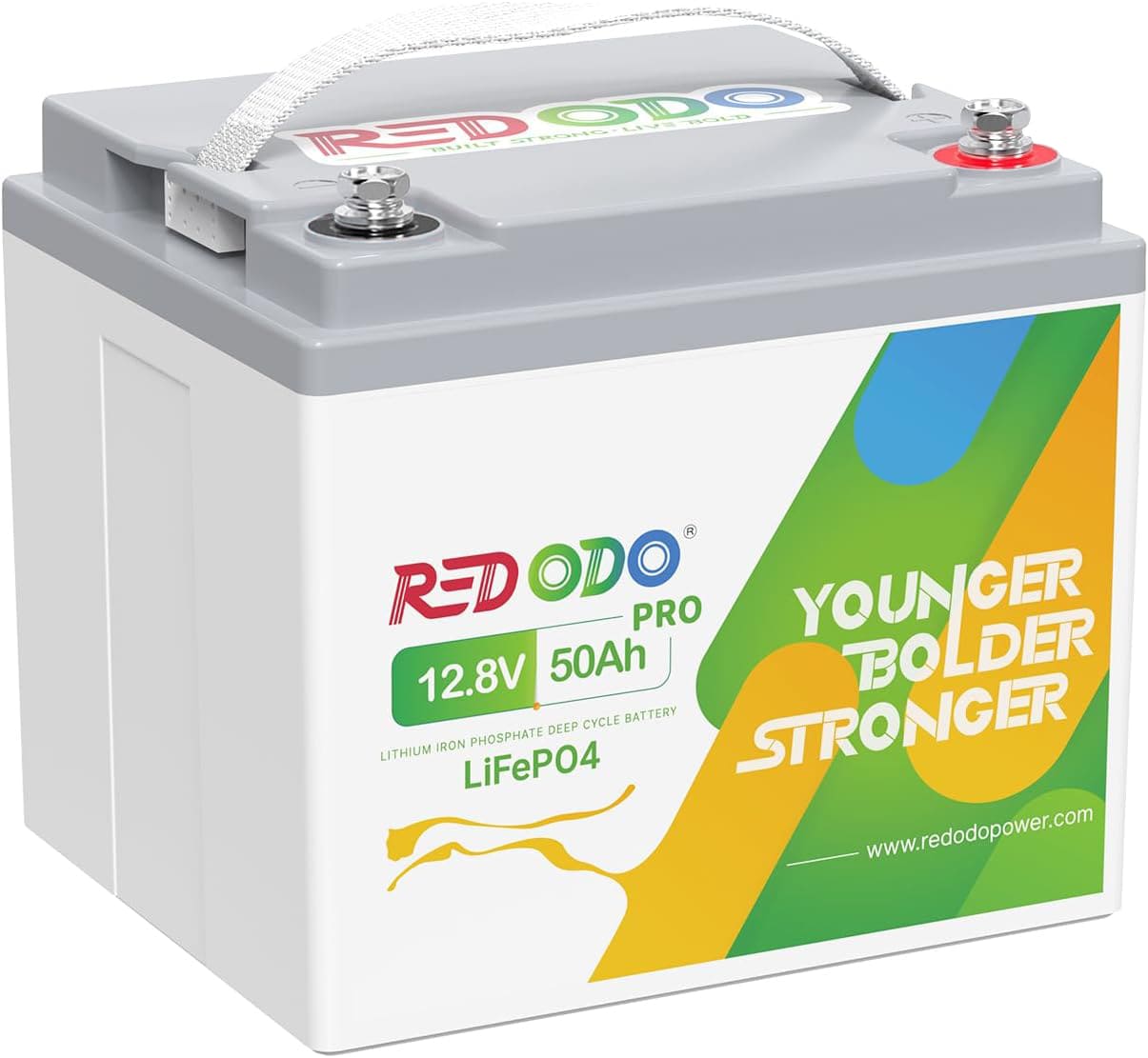 Redodo 12V 50Ah Pro LiFePO4 Batterie | 640Wh & 640W redodopower-de
