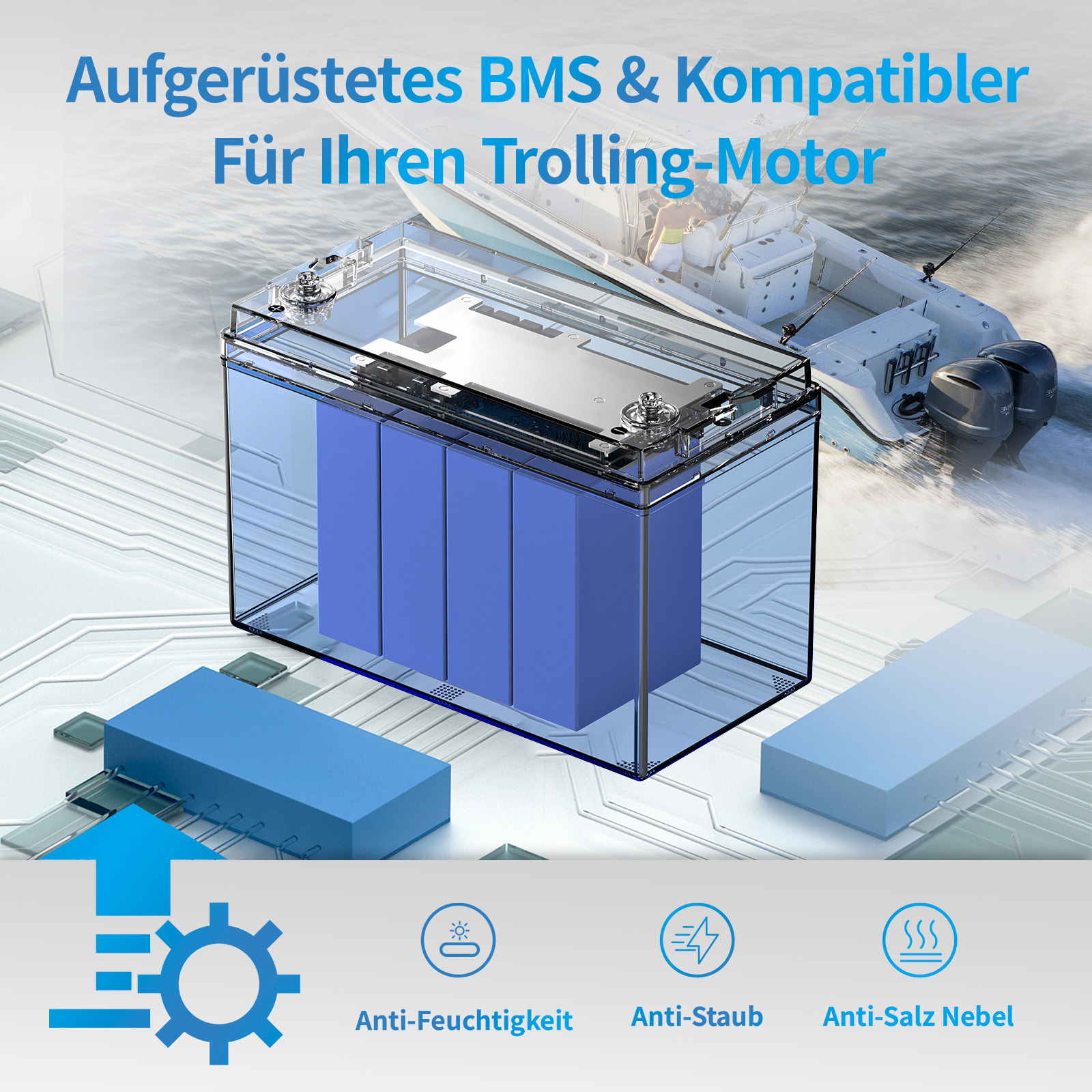 ✅Wie Neu✅Befreiung von 19% MwSt -Redodo 12,8V 100AH LOW-TEMP LiFePO4 Deep Cycle Batterie- Nur für deutsche und österreichische Wohngebäude gelten redodopower-de