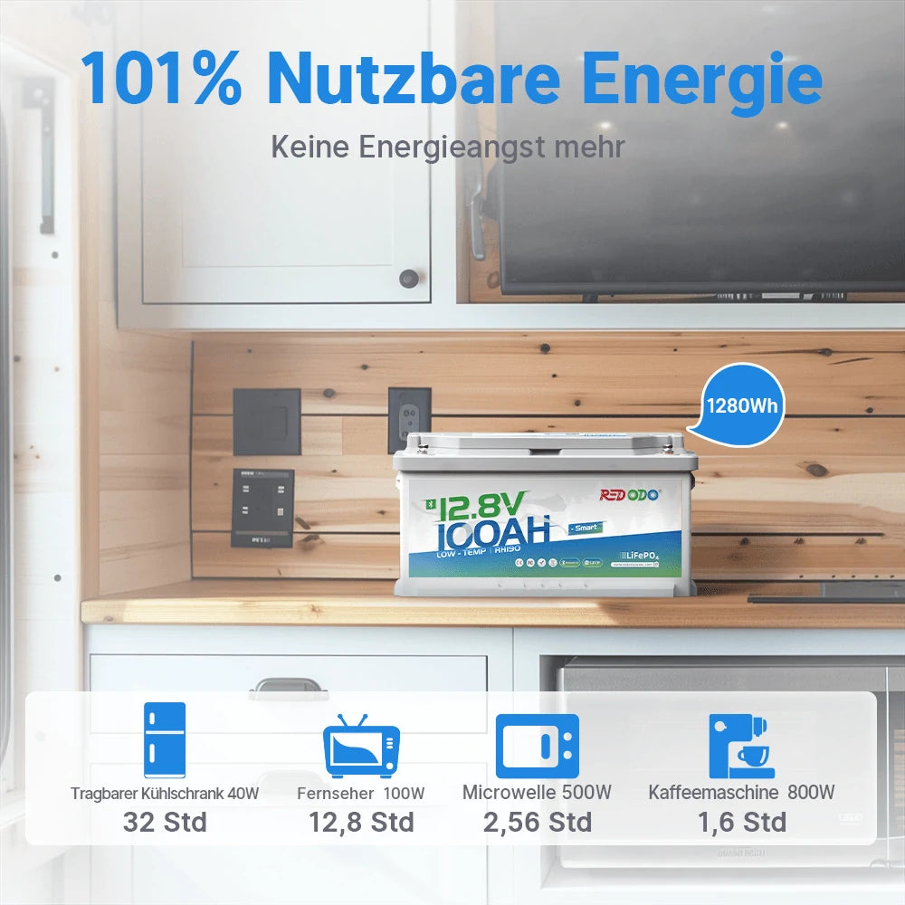 Batteria LiFePO4 12V 50Ah - Ricaricabile Per Camper, Barca, Impianti Solari - Foto 10