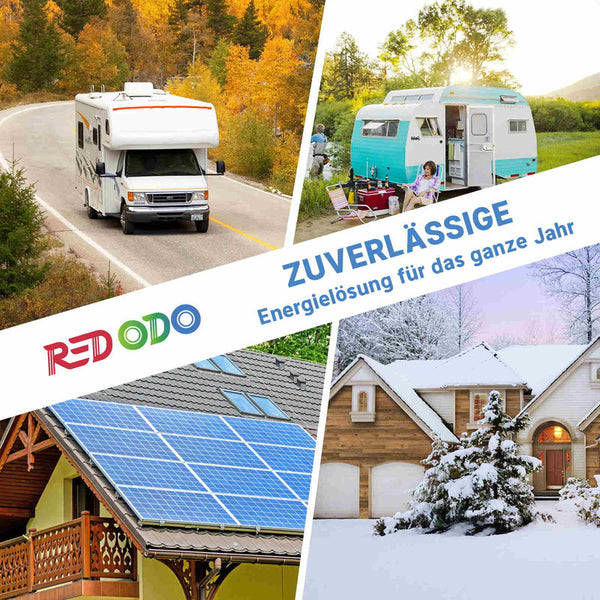 ✅Wie Neu✅Befreiung von 19% MwSt - Redodo 12V 100Ah LiFePO4 Batterie mit Selbsterwärmung - nur für Wohngebäude und Deutschland redodopower-de-free