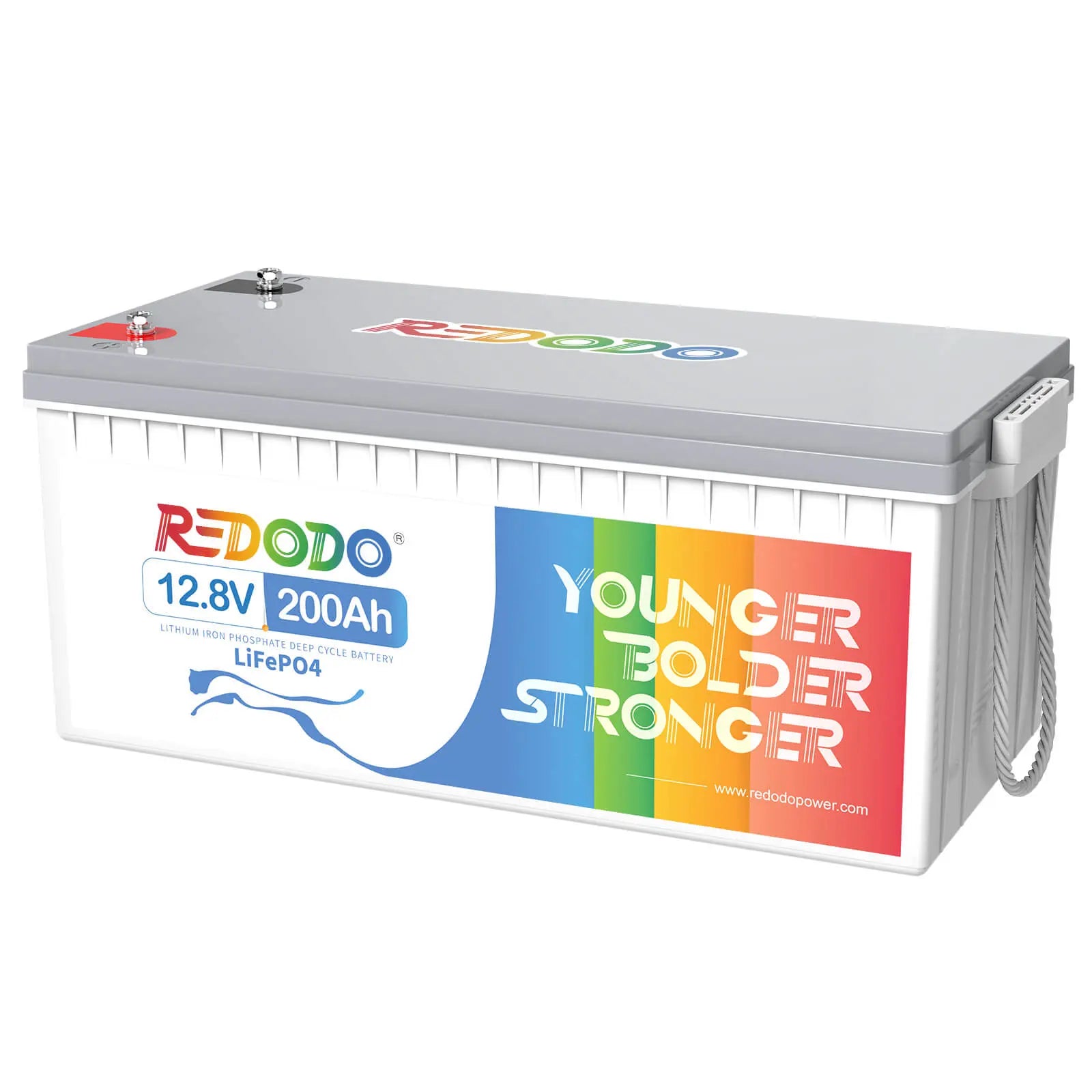 ✅Wie Neu✅Redodo LiFePO4 12V 200Ah Wiederaufladbare Lithium Batterie | 2,56kWh & 1,28kW