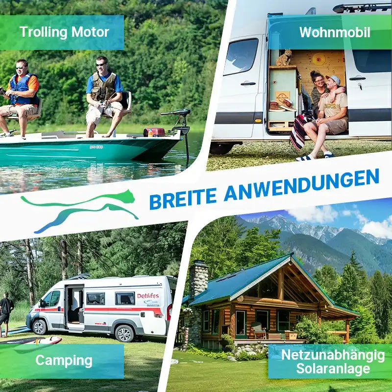 Redodo 12V 100Ah LiFePO4 Batterie für vielfältige Anwendungen