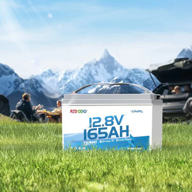 Redodo 12V 165Ah Bluetooth LiFePO4 Batterie