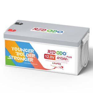Redodo 12V 410Ah Lithium LiFePO4 | 5,12kWh & 3,2kW