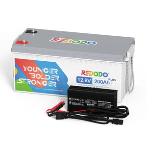 Redodo LiFePO4 200Ah Plus Akku 12V | 2,56kWh & 2,56kW