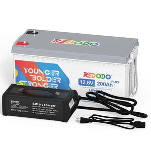 Redodo LiFePO4 200Ah Plus Akku 12V | 2,56kWh & 2,56kW