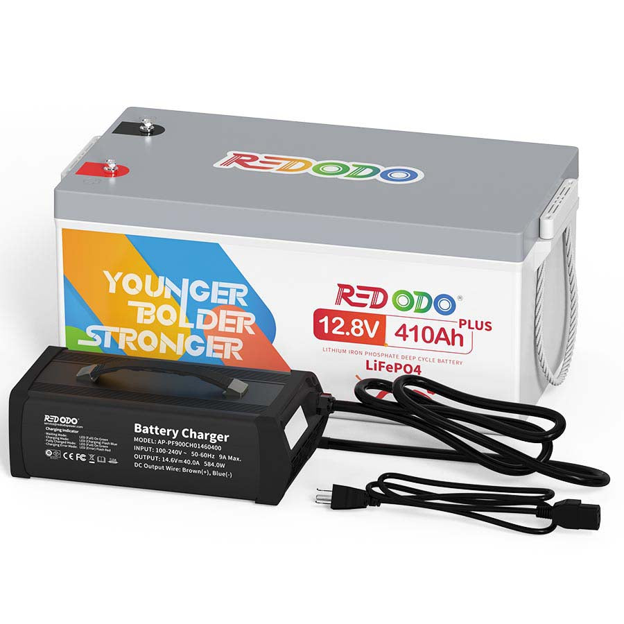 Redodo 12V 410Ah Lithium LiFePO4 | 5,12kWh & 3,2kW