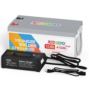 Redodo 12V 410Ah Lithium LiFePO4 | 5,12kWh & 3,2kW