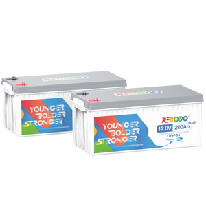 Redodo LiFePO4 200Ah Plus Akku 12V | 2,56kWh & 2,56kW